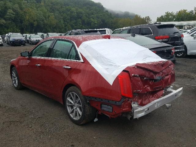 1G6AX5SX9J0161958 - 2018 CADILLAC CTS LUXURY RED photo 3