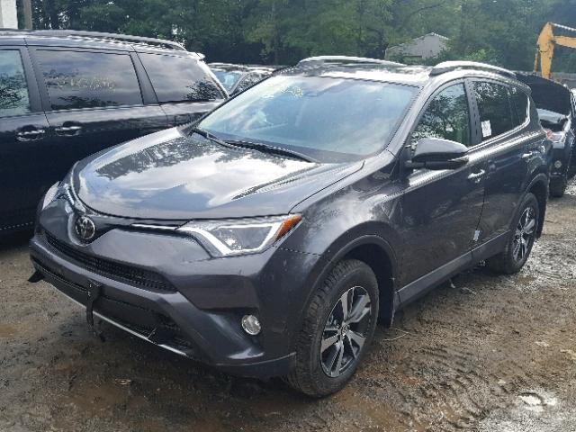 2T3RFREV6JW808493 - 2018 TOYOTA RAV4 ADVEN CHARCOAL photo 2