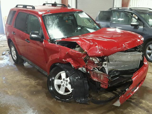 1FMCU03709KD15520 - 2009 FORD ESCAPE XLT RED photo 1