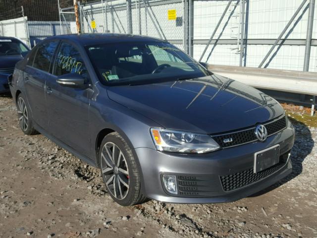 3VW5T7AJXDM454916 - 2013 VOLKSWAGEN JETTA GLI GRAY photo 1