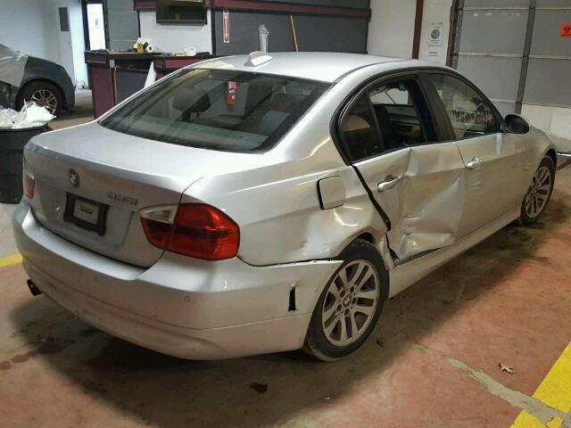 WBAVB13596KX36006 - 2006 BMW 325 I SILVER photo 4