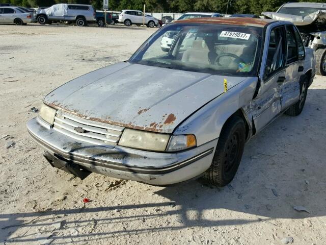 2G1WL54T5P1164595 - 1993 CHEVROLET LUMINA BLUE photo 2