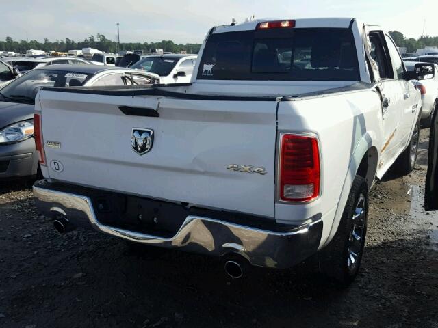 1C6RR7NT3JS238219 - 2018 RAM 1500 LARAM WHITE photo 4