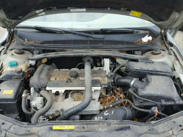 YV1TH59H441373516 - 2004 VOLVO S80 2.5T SILVER photo 7