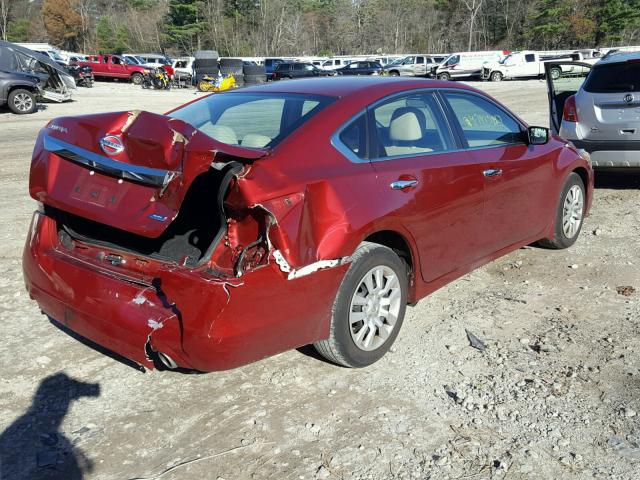 1N4AL3AP4EN250608 - 2014 NISSAN ALTIMA 2.5 RED photo 4