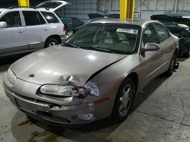 1G3GS64C414256359 - 2001 OLDSMOBILE AURORA 4.0 TAN photo 2