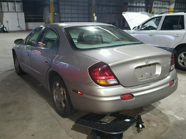 1G3GS64C414256359 - 2001 OLDSMOBILE AURORA 4.0 TAN photo 3