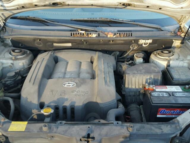 KM8SC73D14U597595 - 2004 HYUNDAI SANTA FE G GRAY photo 7