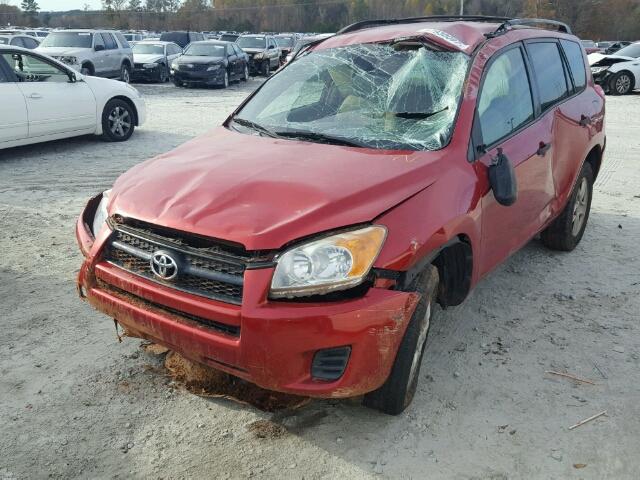 JTMZF35VX95013320 - 2009 TOYOTA RAV4 RED photo 2