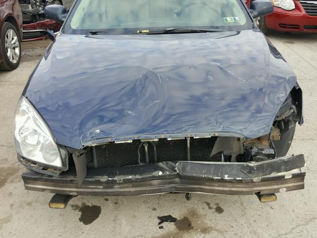 1G4HD57277U146017 - 2007 BUICK LUCERNE CX BLUE photo 9