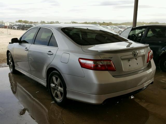 4T1BK46K39U088272 - 2009 TOYOTA CAMRY SE SILVER photo 3