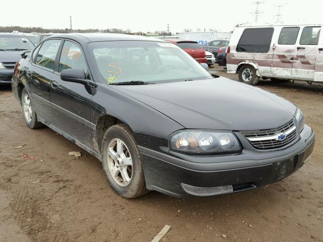 2G1WH52K039359382 - 2003 CHEVROLET IMPALA LS BLACK photo 1