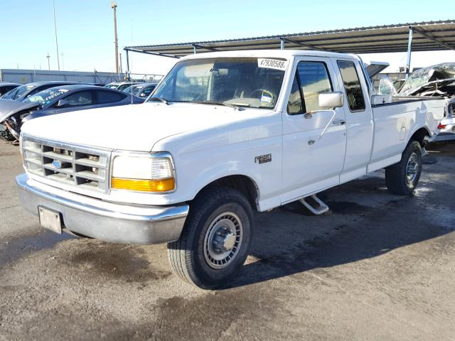 1FTHX25H9VEB07549 - 1997 FORD F250 WHITE photo 2