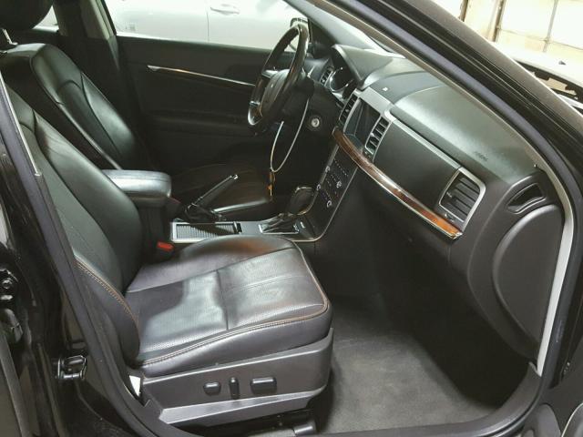 3LNHL2JC6CR825281 - 2012 LINCOLN MKZ შავი ფოტო 5