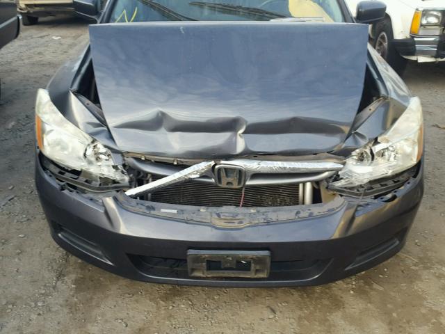 1HGCM56876A160330 - 2006 HONDA ACCORD EX GRAY photo 7