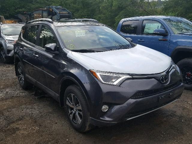 JTMRFREV6JJ737052 - 2018 TOYOTA RAV4 ADVEN CHARCOAL photo 1