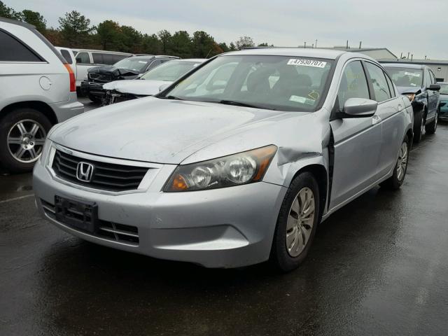 1HGCP26319A120372 - 2009 HONDA ACCORD LX SILVER photo 2