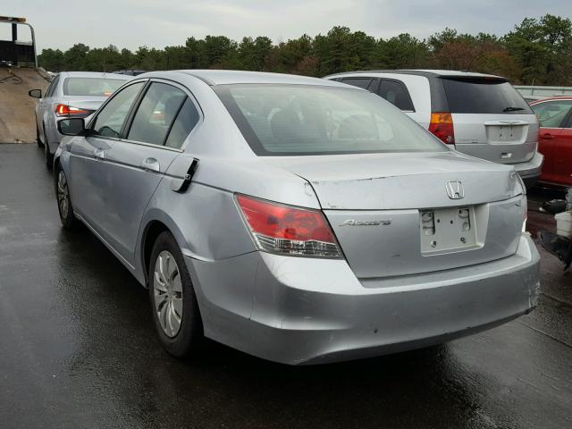 1HGCP26319A120372 - 2009 HONDA ACCORD LX SILVER photo 3