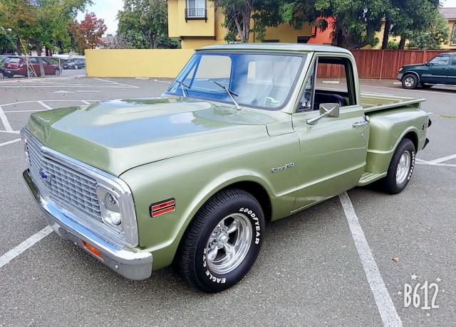 CCS142F370182 - 1972 CHEVROLET CUSTOM 10 GREEN photo 2