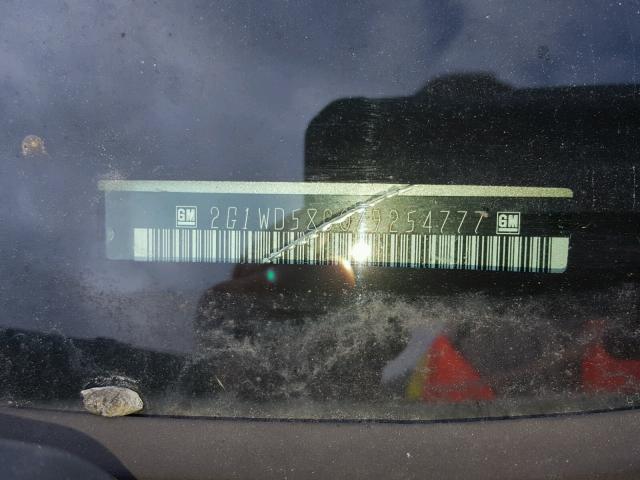 2G1WD58C079254777 - 2007 CHEVROLET IMPALA SUP 银色 照片 10