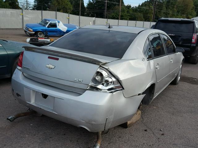 2G1WD58C079254777 - 2007 CHEVROLET IMPALA SUP 银色 照片 4