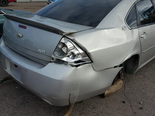 2G1WD58C079254777 - 2007 CHEVROLET IMPALA SUP 银色 照片 9