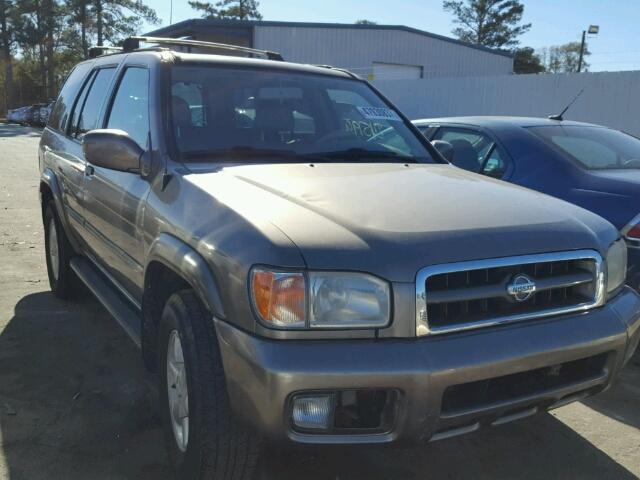 JN8DR09X21W570687 - 2001 NISSAN PATHFINDER TAN photo 1