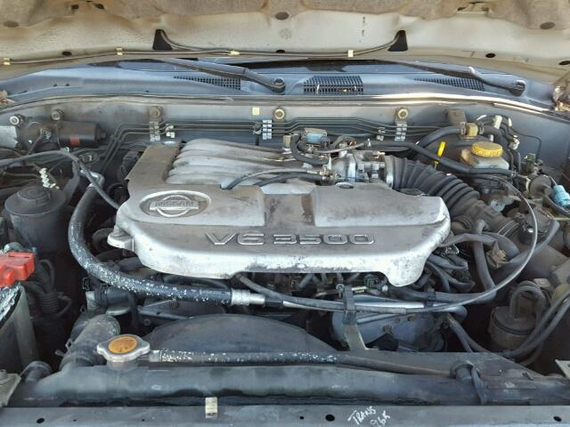 JN8DR09X21W570687 - 2001 NISSAN PATHFINDER TAN photo 7