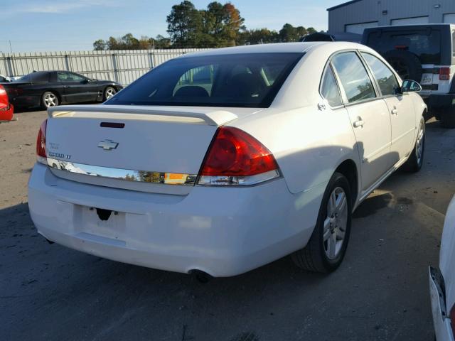 2G1WC581469384707 - 2006 CHEVROLET IMPALA LT WHITE photo 4