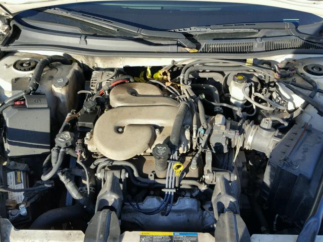 2G1WC581469384707 - 2006 CHEVROLET IMPALA LT WHITE photo 7