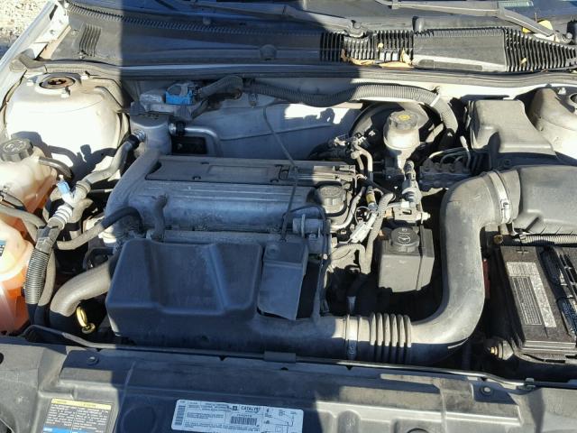 1G1JC12F337380801 - 2003 CHEVROLET CAVALIER SILVER photo 7