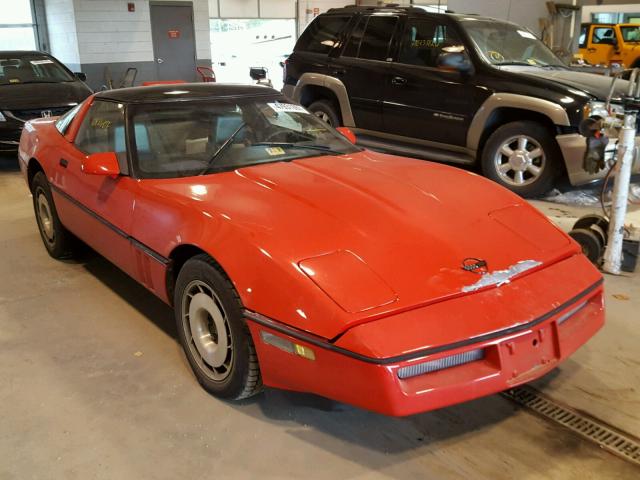 1G1YY2181H5106959 - 1987 CHEVROLET CORVETTE RED photo 1