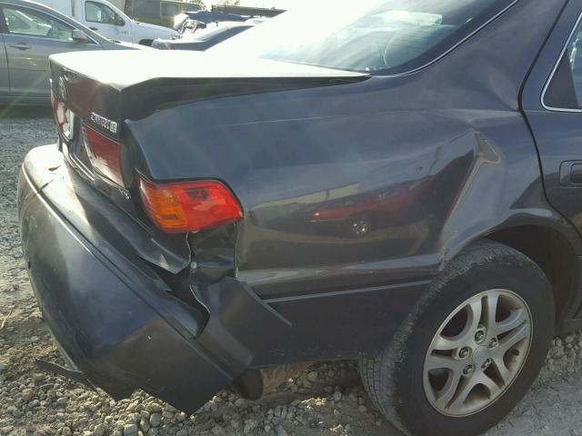 4T1BF22K4YU951206 - 2000 TOYOTA CAMRY LE ნაცრისფერი ფოტო 9