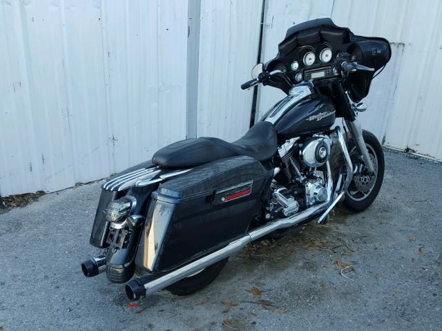 1HD1KBW166Y656903 - 2006 HARLEY-DAVIDSON FLHXI BLACK photo 4