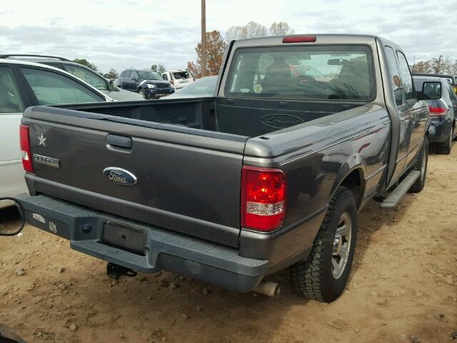 1FTYR44E07PA01057 - 2007 FORD RANGER SUP GRAY photo 4