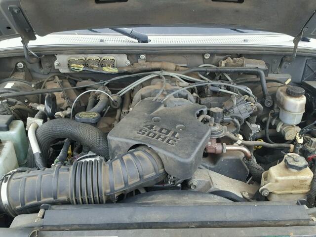 1FTYR44E07PA01057 - 2007 FORD RANGER SUP GRAY photo 7