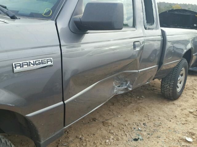 1FTYR44E07PA01057 - 2007 FORD RANGER SUP GRAY photo 9