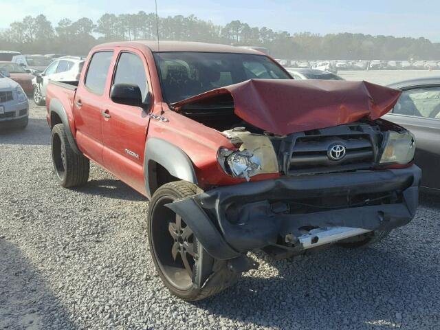 3TMJU62NX9M082415 - 2009 TOYOTA TACOMA DOU RED photo 1