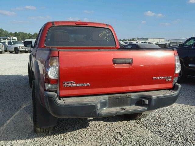 3TMJU62NX9M082415 - 2009 TOYOTA TACOMA DOU RED photo 3