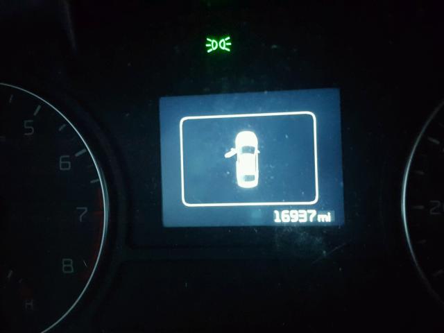 5XXGU4L3XGG095403 - 2016 KIA OPTIMA EX BLACK photo 8