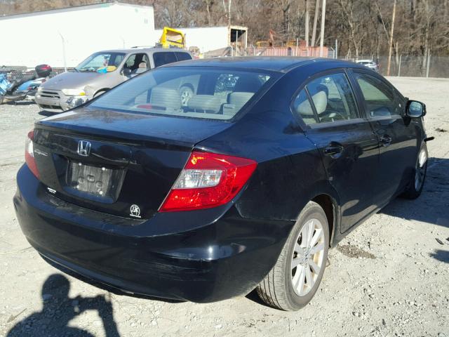 19XFB2F8XCE063308 - 2012 HONDA CIVIC EX შავი ფოტო 4