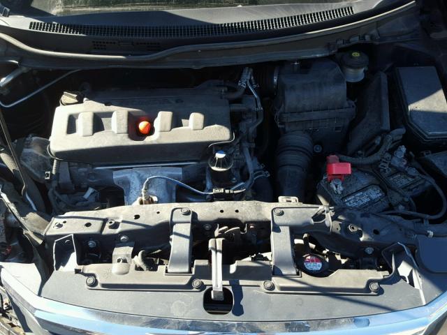 19XFB2F8XCE063308 - 2012 HONDA CIVIC EX შავი ფოტო 7