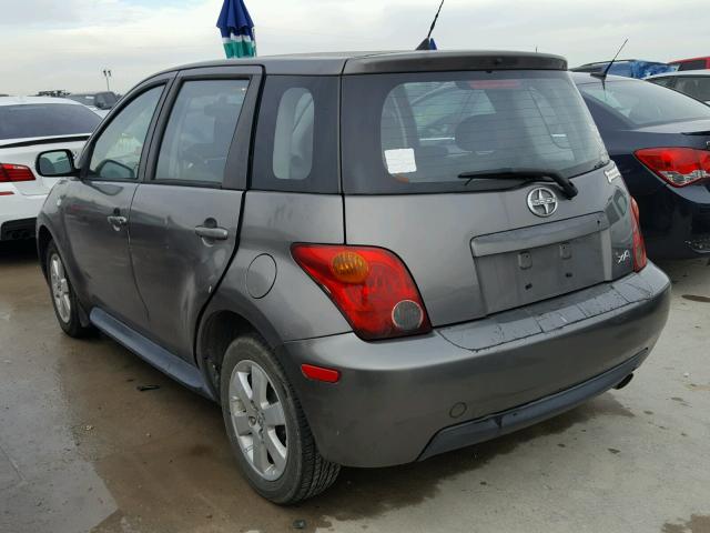 JTKKT624550107032 - 2005 TOYOTA SCION XA GRAY photo 3