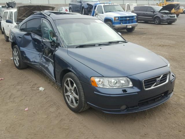 YV1RH592272630287 - 2007 VOLVO S60 2.5T BLUE photo 1