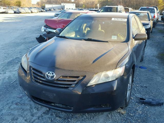 4T1BE46K97U621133 - 2007 TOYOTA CAMRY NEW BLACK photo 2