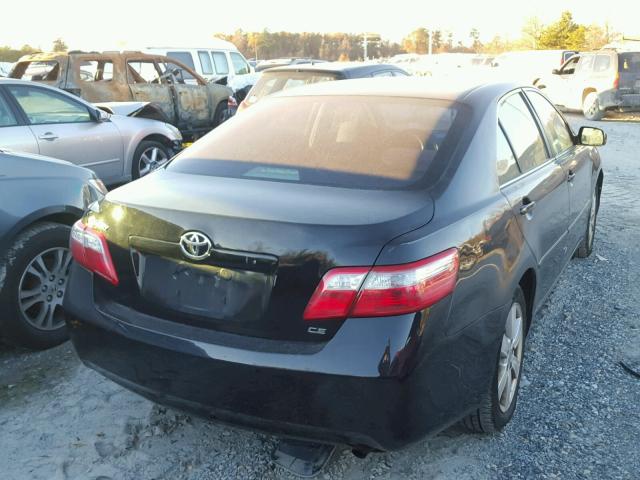 4T1BE46K97U621133 - 2007 TOYOTA CAMRY NEW BLACK photo 4