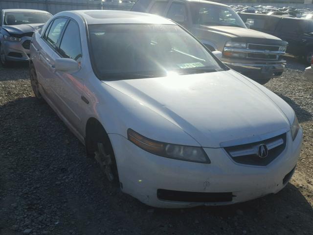 19UUA66225A004628 - 2005 ACURA TL WHITE photo 1