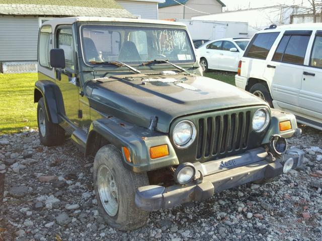 1J4FY49S7WP772715 - 1998 JEEP WRANGLER / GREEN photo 1