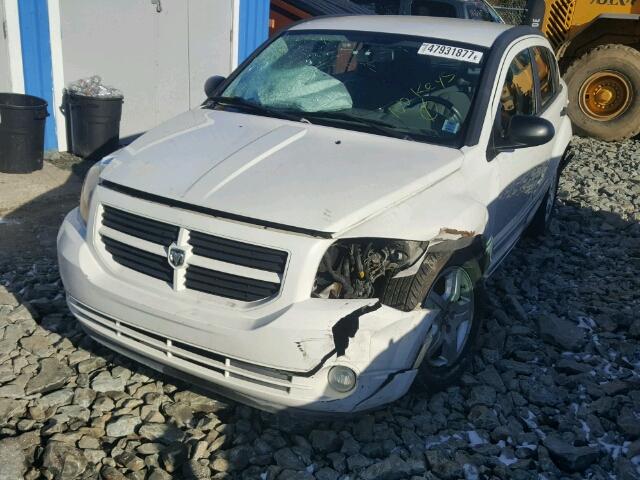 1B3HB48B67D162097 - 2007 DODGE CALIBER SX WHITE photo 2