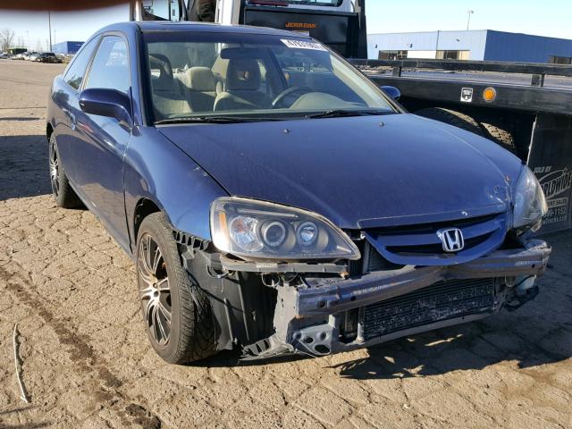 1HGEM22082L027873 - 2002 HONDA CIVIC EX BLUE photo 1